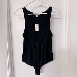 Twist Front Tank Bodysuit, NWT